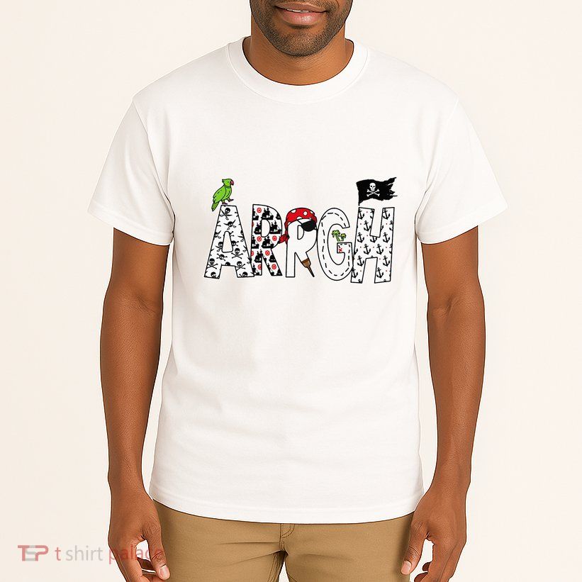 Fun Arrgh Pirate Style Pirate Costume Argh Pirate Tall T-Shirt