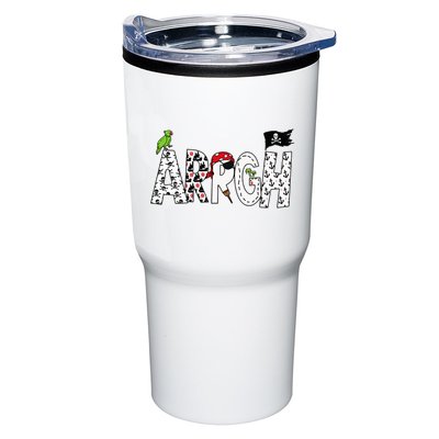 Fun Arrgh Pirate Style Pirate Costume Argh Pirate Tumbler