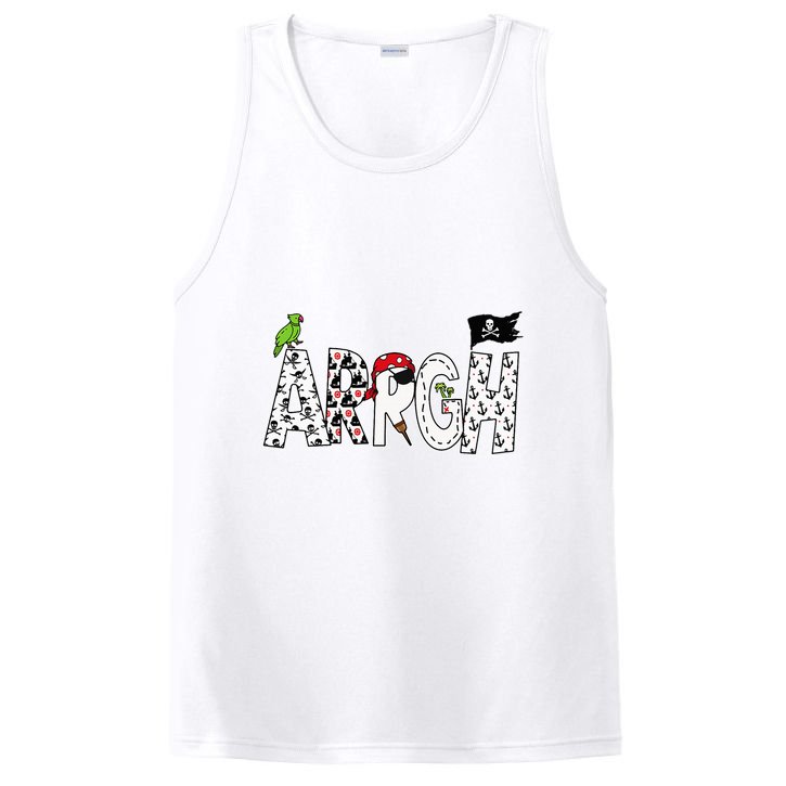 Fun Arrgh Pirate Style Pirate Costume Argh Pirate PosiCharge Competitor Tank