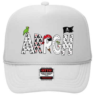 Fun Arrgh Pirate Style Pirate Costume Argh Pirate Trucker Hat