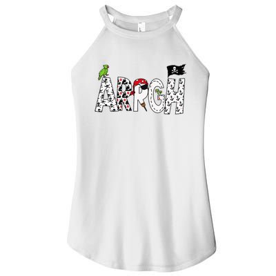 Fun Arrgh Pirate Style Pirate Costume Argh Pirate Women's Perfect Tri Rocker Tank