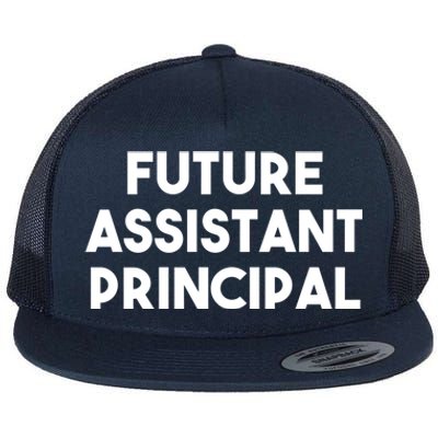 Future Assistant Principal Gift Flat Bill Trucker Hat