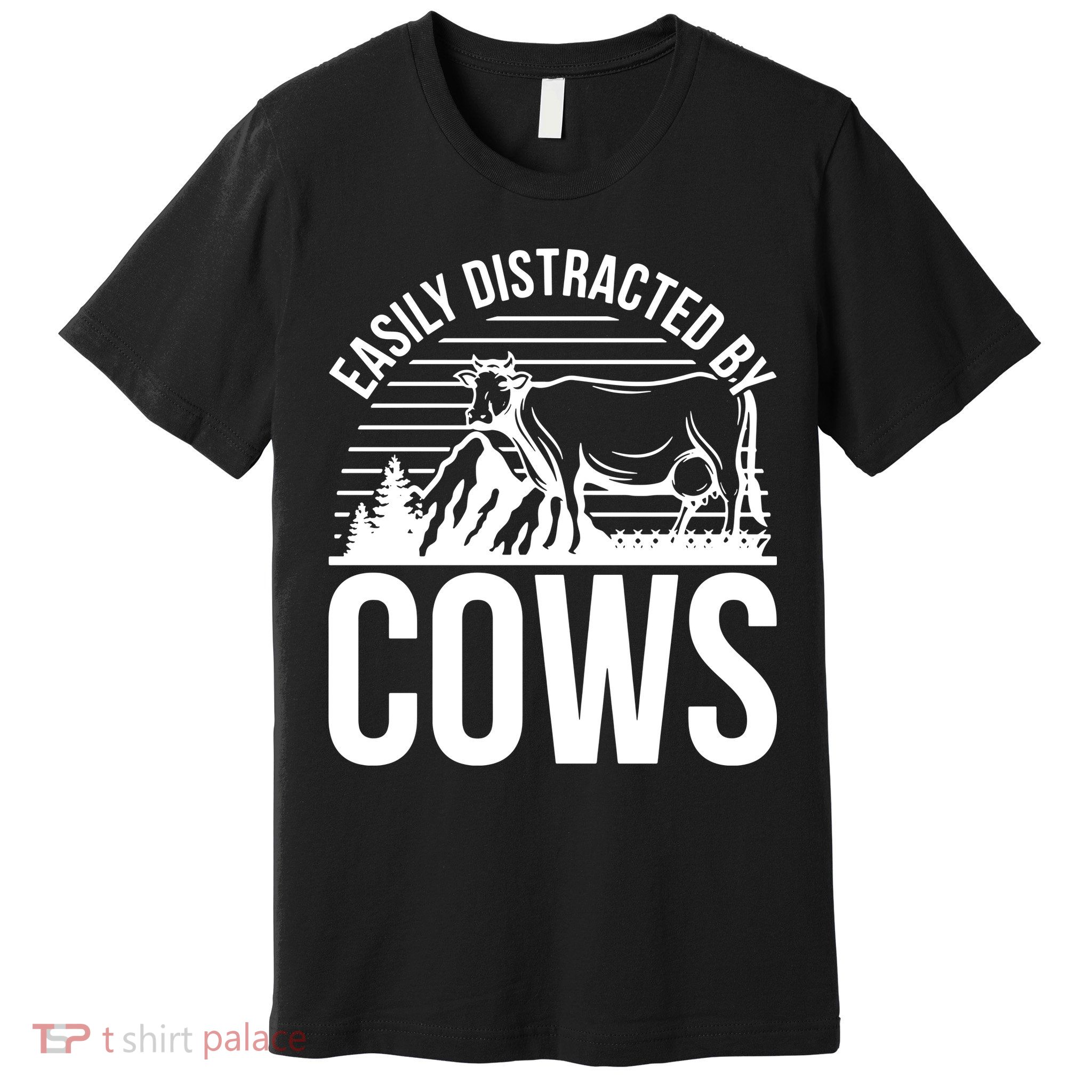 Farm Animal Pet Cow Premium T-Shirt
