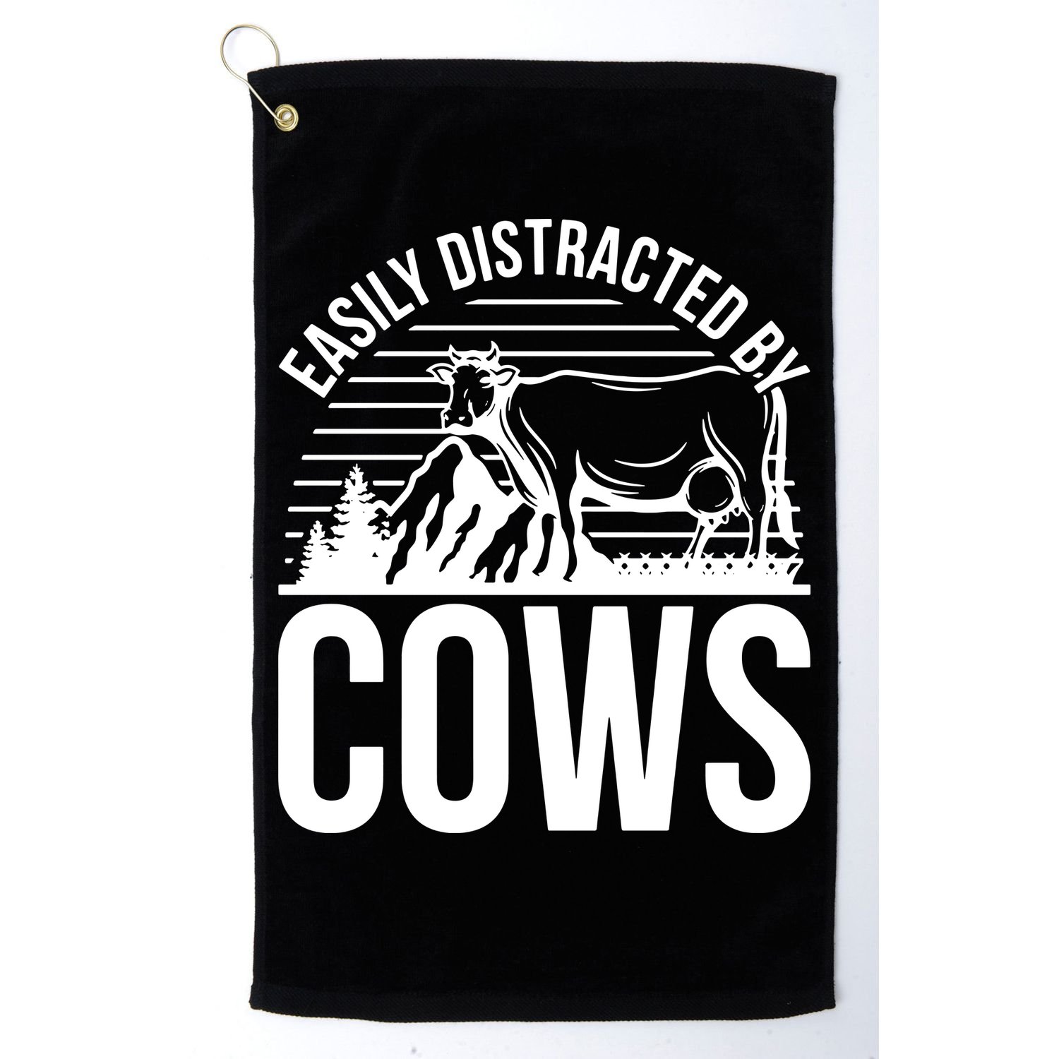 Farm Animal Pet Cow Golf Towel