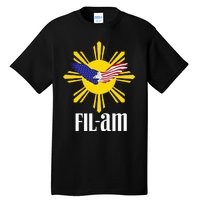 Fil Am Patriotic Wear For Filipino Americans Who Have Pride Tall T-Shirt