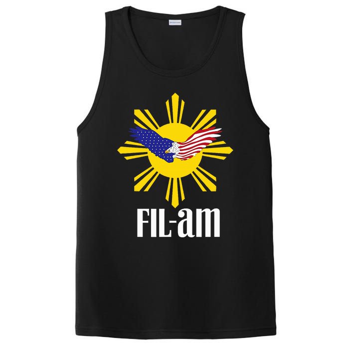 Fil Am Patriotic Wear For Filipino Americans Who Have Pride PosiCharge Competitor Tank