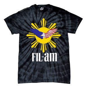 Fil Am Patriotic Wear For Filipino Americans Who Have Pride Tie-Dye T-Shirt