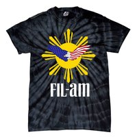 Fil Am Patriotic Wear For Filipino Americans Who Have Pride Tie-Dye T-Shirt