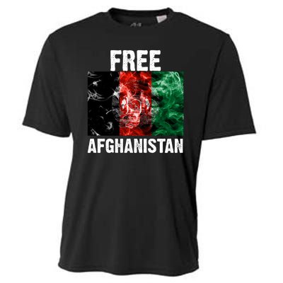 Free Afghanistan Pray For AFG Support Cooling Performance Crew T-Shirt