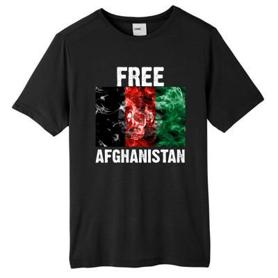 Free Afghanistan Pray For AFG Support Tall Fusion ChromaSoft Performance T-Shirt