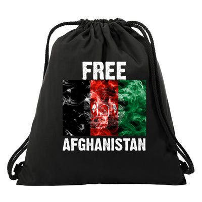 Free Afghanistan Pray For AFG Support Drawstring Bag