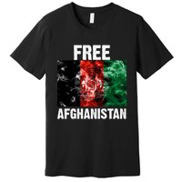 Free Afghanistan Pray For AFG Support Premium T-Shirt