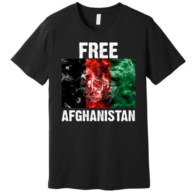 Free Afghanistan Pray For AFG Support Premium T-Shirt