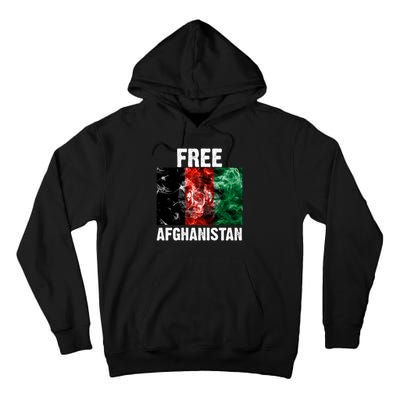 Free Afghanistan Pray For AFG Support Tall Hoodie