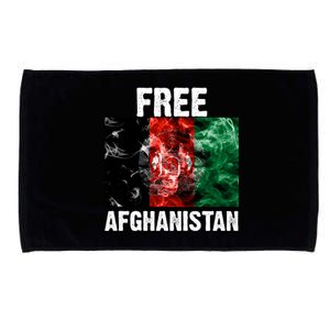 Free Afghanistan Pray For AFG Support Microfiber Hand Towel