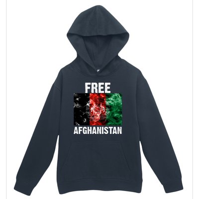 Free Afghanistan Pray For AFG Support Urban Pullover Hoodie