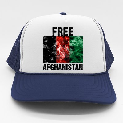 Free Afghanistan Pray For AFG Support Trucker Hat