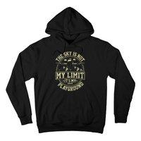 Funny Aviator Pilot Airplane Plane Aviation Gifts Hoodie