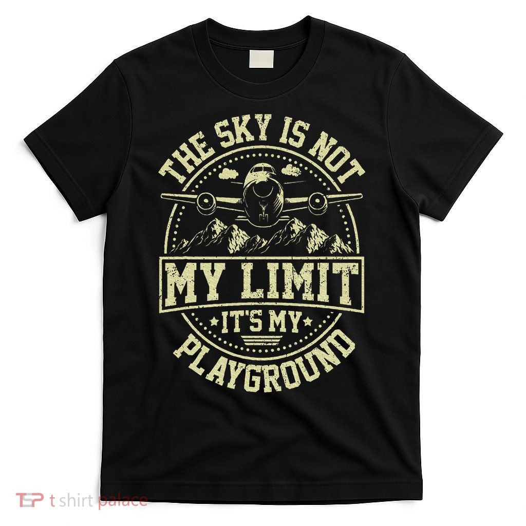 Funny Aviator Pilot Airplane Plane Aviation Gifts T-Shirt