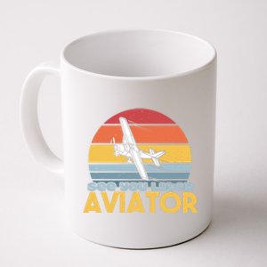 Funny Airplane Pilot Costume See You Later Aviator Pilot Meaningful Gift Coffee Mug