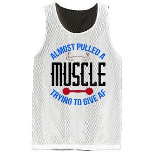 Funny Almost Pulled A Muscle Trying To Give A AF Mesh Reversible Basketball Jersey Tank