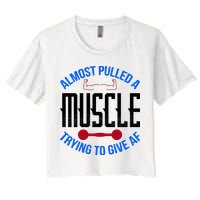 Funny Almost Pulled A Muscle Trying To Give A AF Crop Top