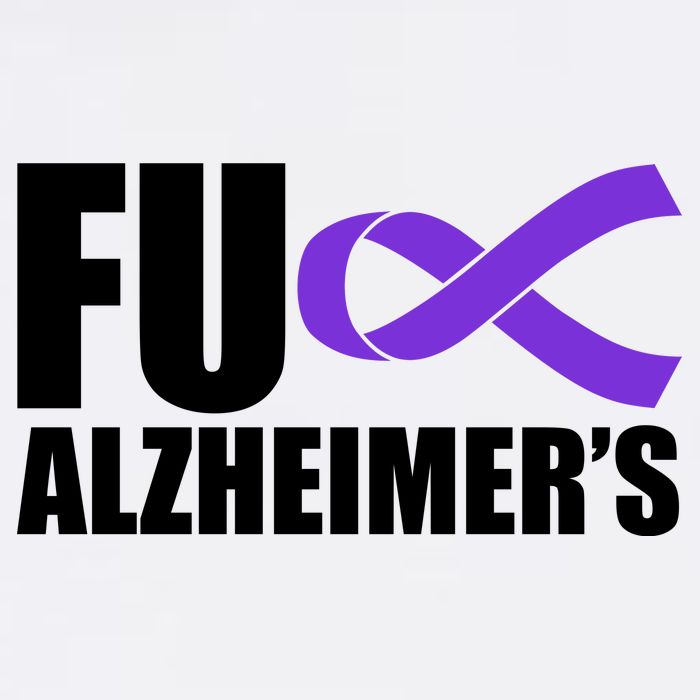 Fuck Alzheimer's Purple Ribbon Cooling Performance Crew T-Shirt
