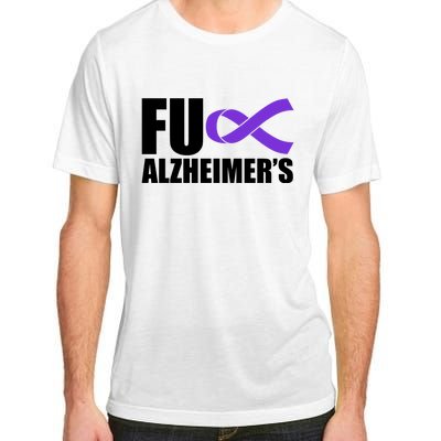 Fuck Alzheimer's Purple Ribbon Adult ChromaSoft Performance T-Shirt