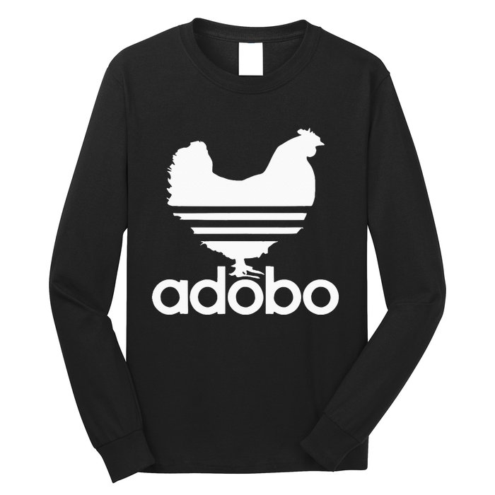 Filipino Adobo Philippines Chicken Farm Girl Women Gift Long Sleeve Shirt