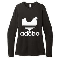 Filipino Adobo Philippines Chicken Farm Girl Women Gift Womens CVC Long Sleeve Shirt