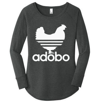 Filipino Adobo Philippines Chicken Farm Girl Women Gift Women's Perfect Tri Tunic Long Sleeve Shirt