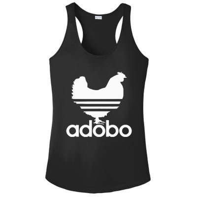 Filipino Adobo Philippines Chicken Farm Girl Women Gift Ladies PosiCharge Competitor Racerback Tank