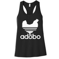 Filipino Adobo Philippines Chicken Farm Girl Women Gift Women's Racerback Tank