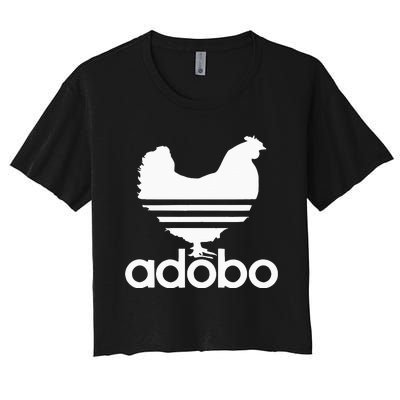 Filipino Adobo Philippines Chicken Farm Girl Women Gift Women's Crop Top Tee