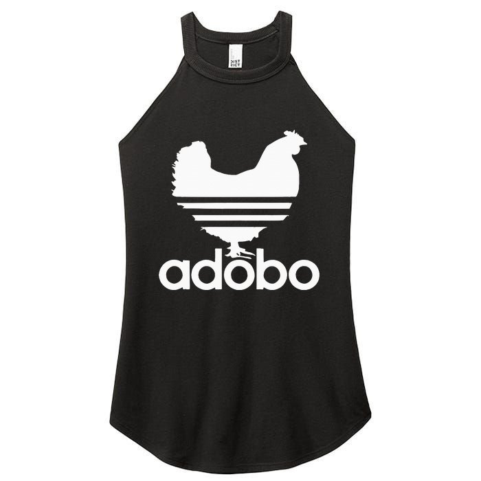 Filipino Adobo Philippines Chicken Farm Girl Women Gift Women’s Perfect Tri Rocker Tank