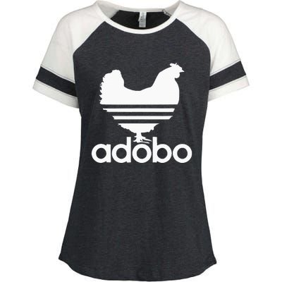 Filipino Adobo Philippines Chicken Farm Girl Women Gift Enza Ladies Jersey Colorblock Tee