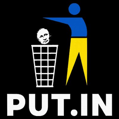 Funny Anti Putin Meme Put.In Support Ukraine T-Shirt