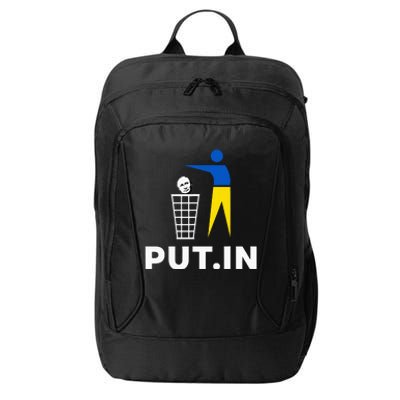 Funny Anti Putin Meme Put.In Support Ukraine City Backpack