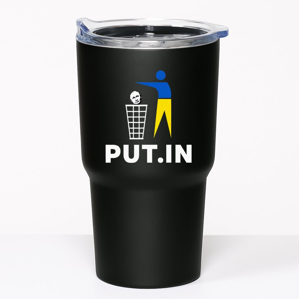 Funny Anti Putin Meme Put.In Support Ukraine Tumbler