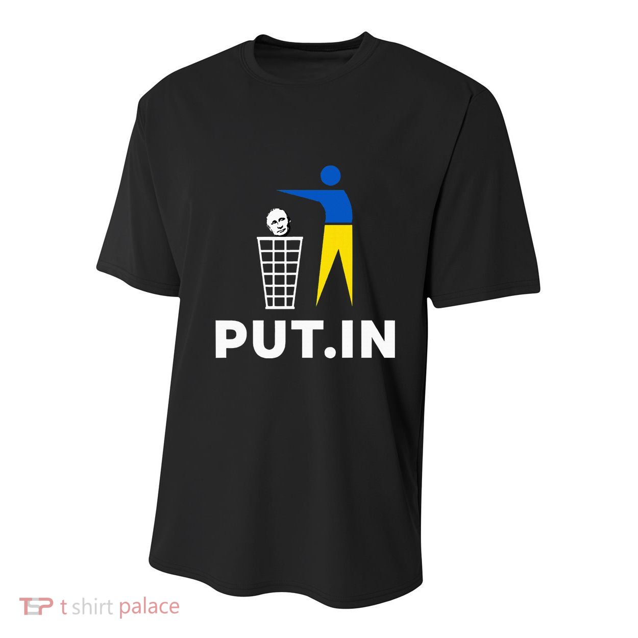 Funny Anti Putin Meme Put.In Support Ukraine Youth Performance Sprint T-Shirt