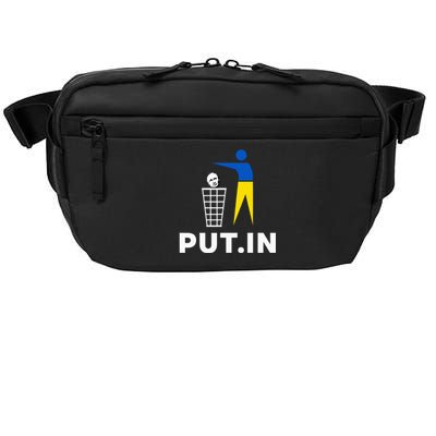 Funny Anti Putin Meme Put.In Support Ukraine Crossbody Pack