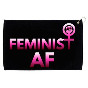 Feminist Af Power Gift Grommeted Golf Towel