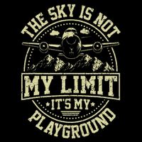Funny Aviator Pilot Airplane Plane Aviation Impact Tech Backpack
