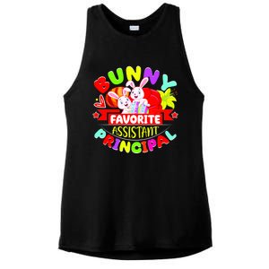 Favorite Assistant Principal Easter Bunny Ladies PosiCharge Tri-Blend Wicking Tank