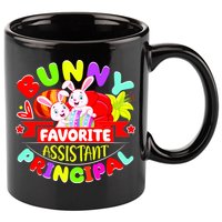 Favorite Assistant Principal Easter Bunny 11oz C Handle Ceramic Mug