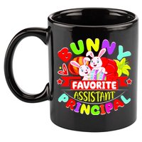 Favorite Assistant Principal Easter Bunny 11oz C Handle Ceramic Mug