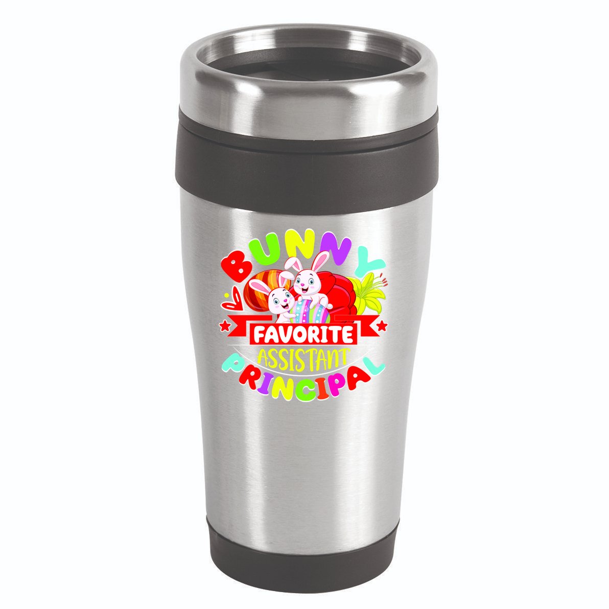 Favorite Assistant Principal Easter Bunny 16oz Travel Tumbler