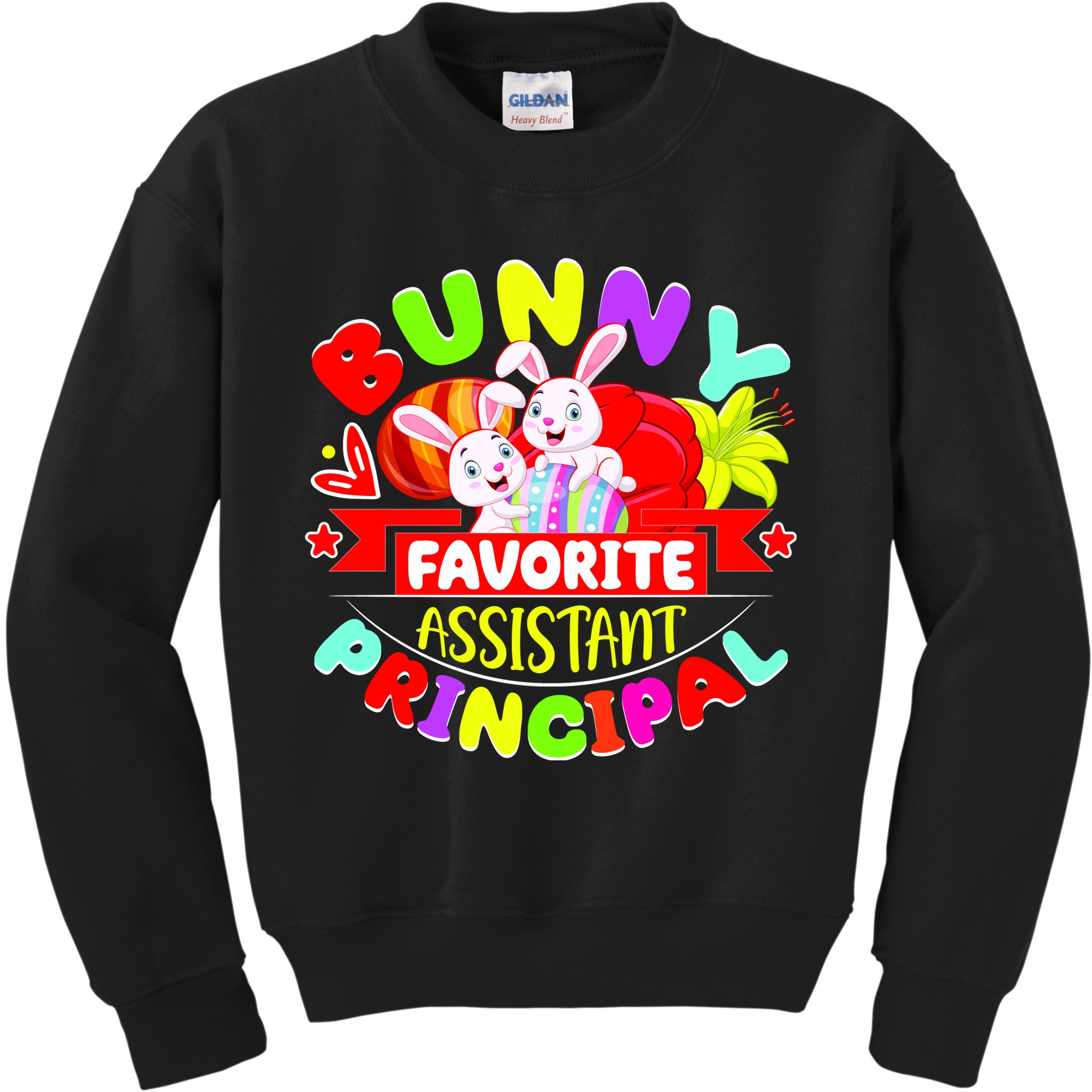 Favorite Assistant Principal Easter Bunny Kids Sweatshirt