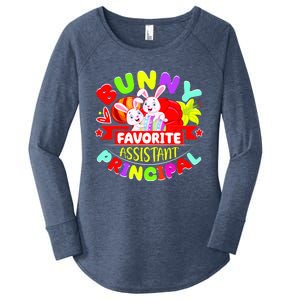 Favorite Assistant Principal Easter Bunny Women's Perfect Tri Tunic Long Sleeve Shirt