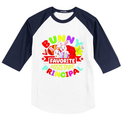 Favorite Assistant Principal Easter Bunny Baseball Sleeve Shirt